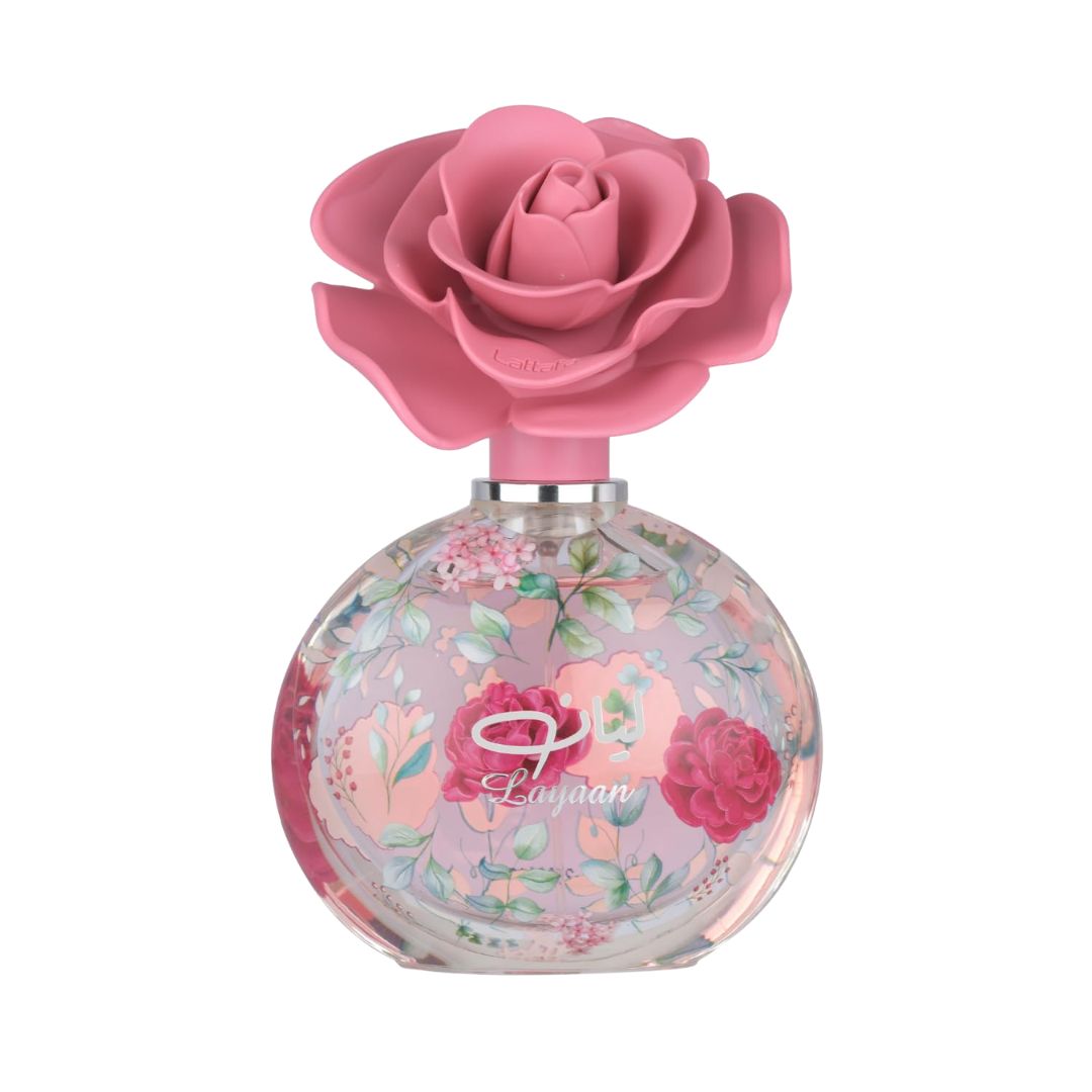 Lattafa Layaan Eau de Parfum Spray for Women 75ml (2.53 Oz) – Fruity, Floral, Woody & Musky Long-Lasting Fragrance